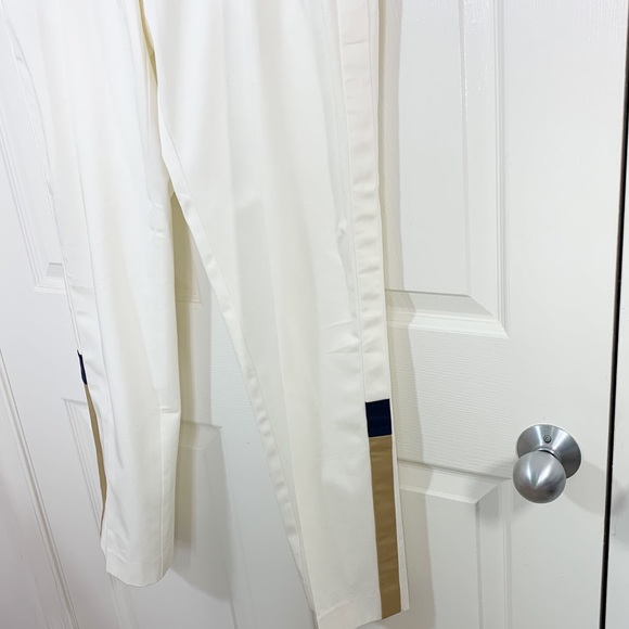 NWOT Hilfiger Edition Cream Casual Pants w/Side Stripes Men’s 36x34 - Picture 3 of 14